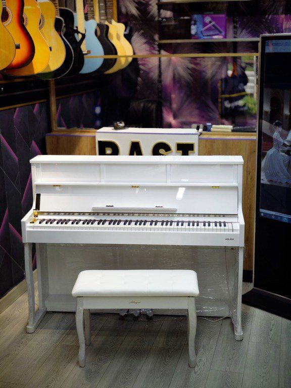 Elektro piano "Allegro, AG-880 Polısh White" — Musiqiə alətləri, Bakı (11)