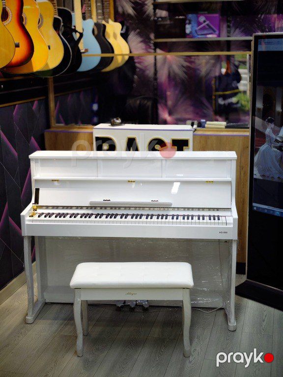Elektro piano "Allegro, AG-880 Polısh White" — Musiqiə alətləri, Bakı (11)