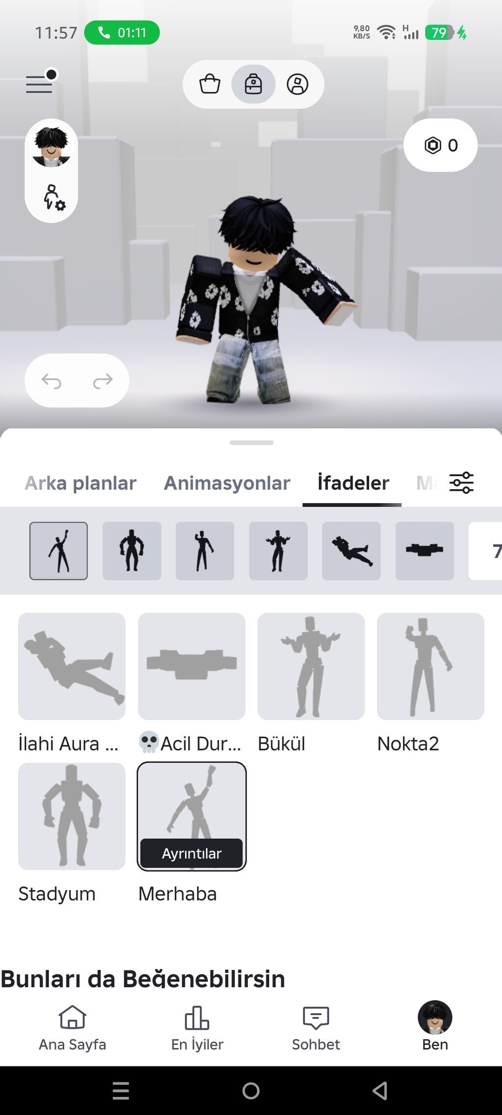 Roblox avatar üçün tam hazır geyim dəsti Təsvir: - Platforma: Roblox — Kişi geyimi, Bakı (5)