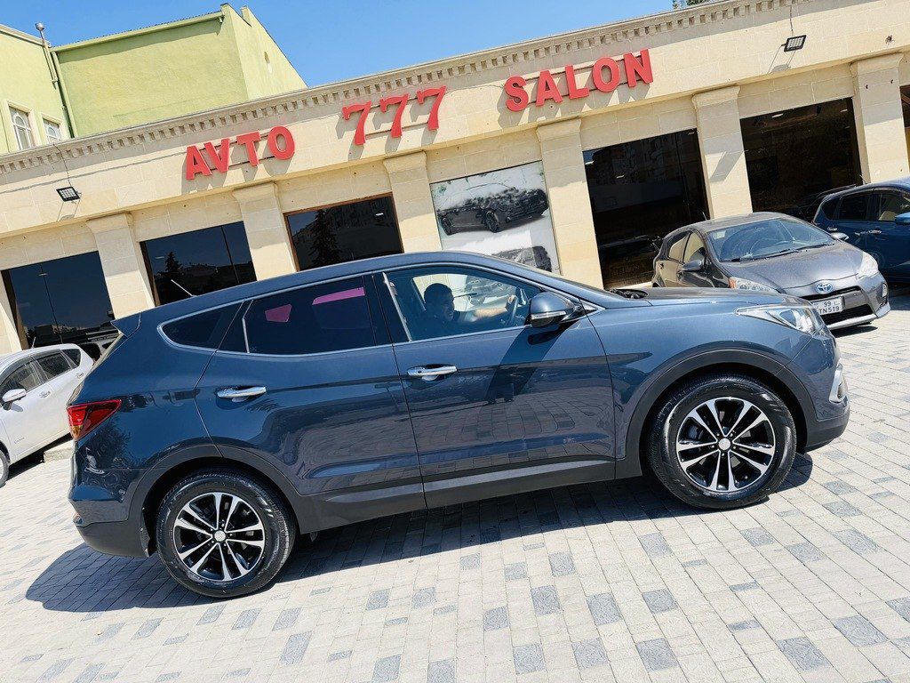 Hyundai Santa Fe, 2.0 L, 2017 il, 214 000 km — Avtomobillər, Sumqayıt (4)