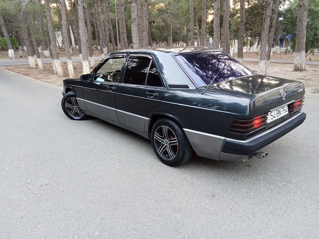 Mercedes 190, 1.8 L, 1990 il, 542 311 km — Avtomobillər, Sumqayıt (3)