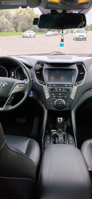 Hyundai Santa Fe, 2.0 L, 2018 il, 180 000 km — Avtomobillər, Bakı (3)