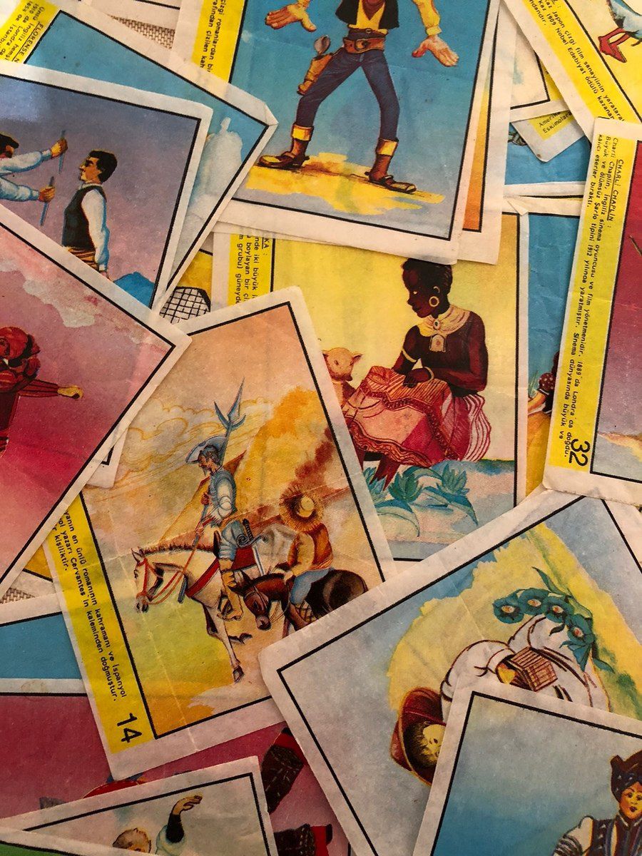 1987-1990 saqqız kağızları — Kolleksiyalar, Bakı (9)