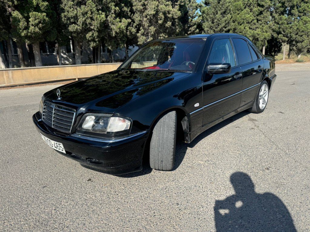 Mercedes C 200, 2.0 L, 1999 il, 283 254 km — Avtomobillər, Sumqayıt (4)