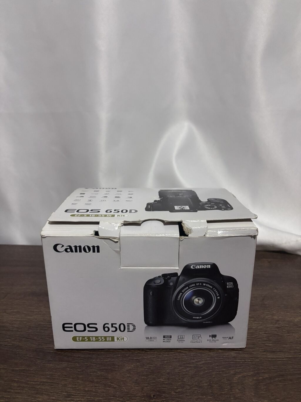 Canon EOS 650D Dslr – EF‑S 18-55mm III Kit - Sensor: 18.0 MP Aps‑c — Fotoaparat, Bakı (2)
