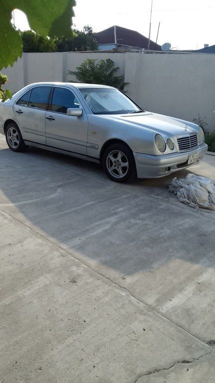 Mercedes E 280, 2.8 L, 1995 il, 391 000 km — Avtomobillər, Bakı (8)
