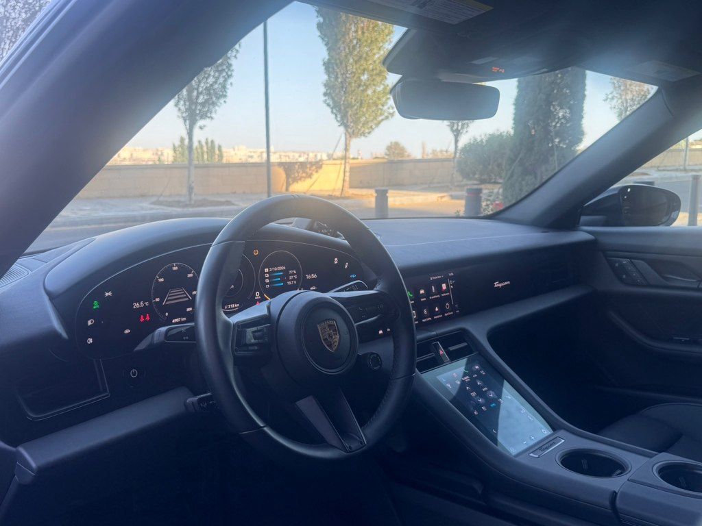 Porsche Taycan, 79.2 kWh, 2023 il, 4 900 km — Avtomobillər, Bakı (11)