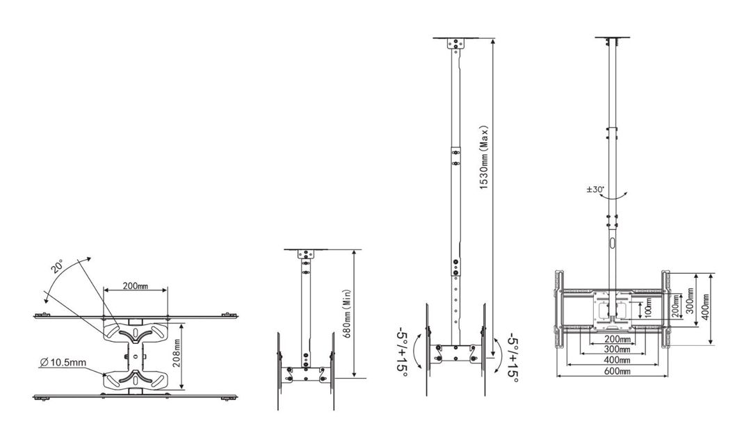 Dual kronşteyn 32-65 — TV və Video, Bakı (3)