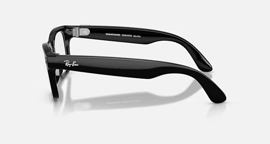 Ray-Ban Meta Wayfarer (Gen 2) Shiny Black / Graphite Green Transitions — Səs texnikası, Bakı (8)