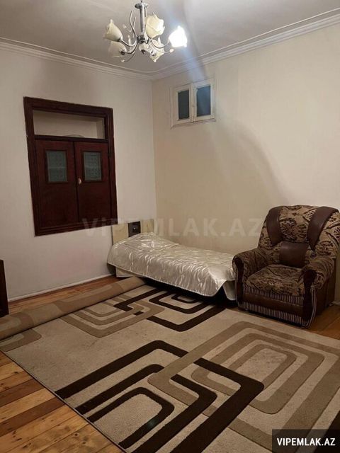 Nəsimi rayonunda 3 otaqlı Həyət evi Kirayə verilir, 62 m² — Bakı
