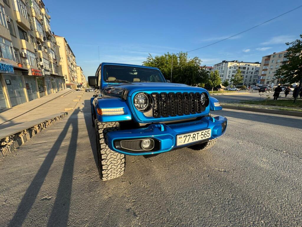 Jeep Wrangler, 2.0 L, 17.3 kWh, 2023 il, 53 000 km — Avtomobillər, Bakı (2)