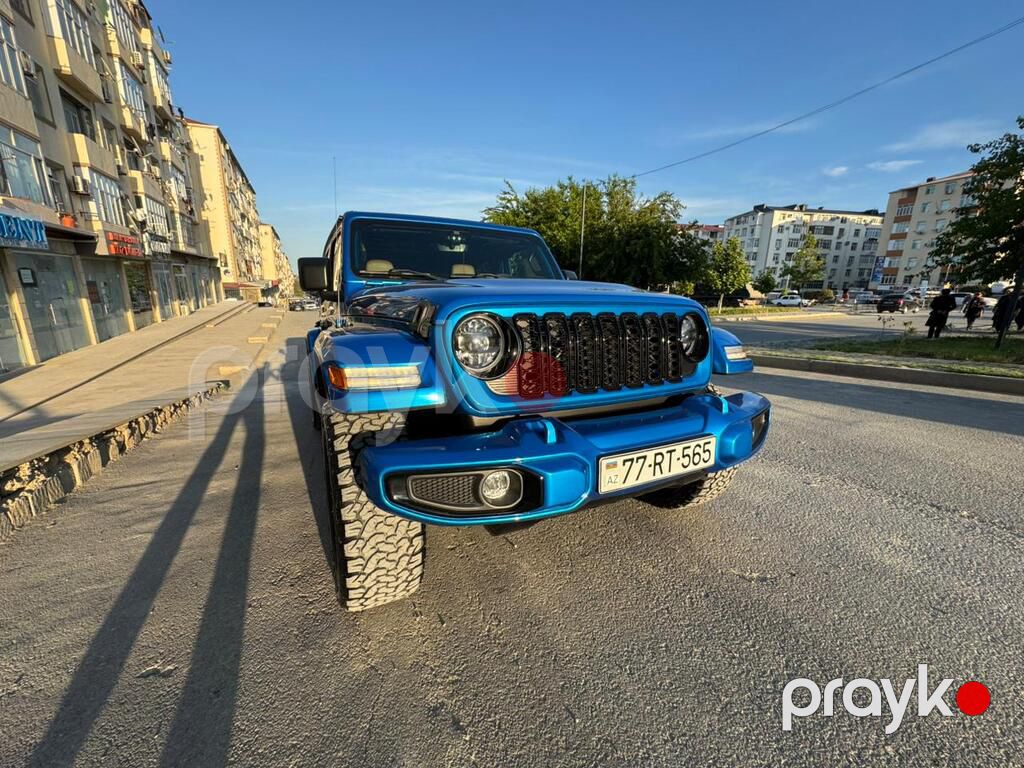 Jeep Wrangler, 2.0 L, 17.3 kWh, 2023 il, 53 000 km — Avtomobillər, Bakı (2)