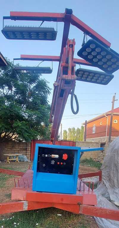 Generator və işıq qülləsi — Bakı