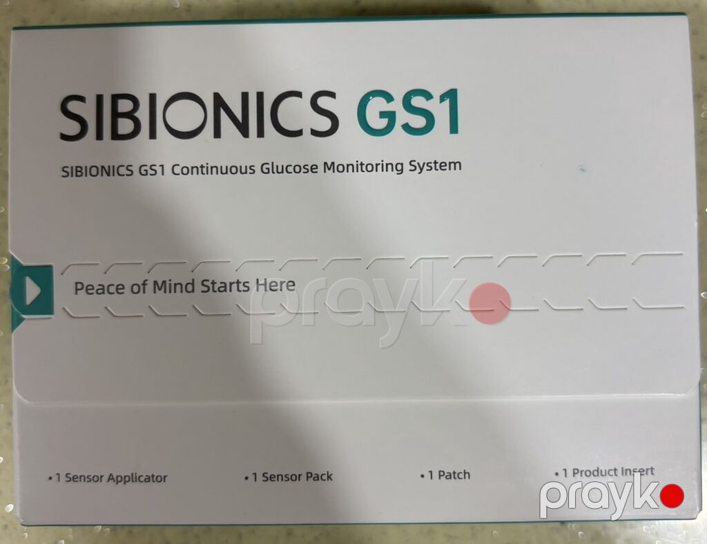 Sıbıonıcs GS1 – Davamlı Qlükoza İzləmə Sistemi (CGM) Xüsusiyyətlər — Tonometrlər və gliukometrlər, Sumqayıt (2)