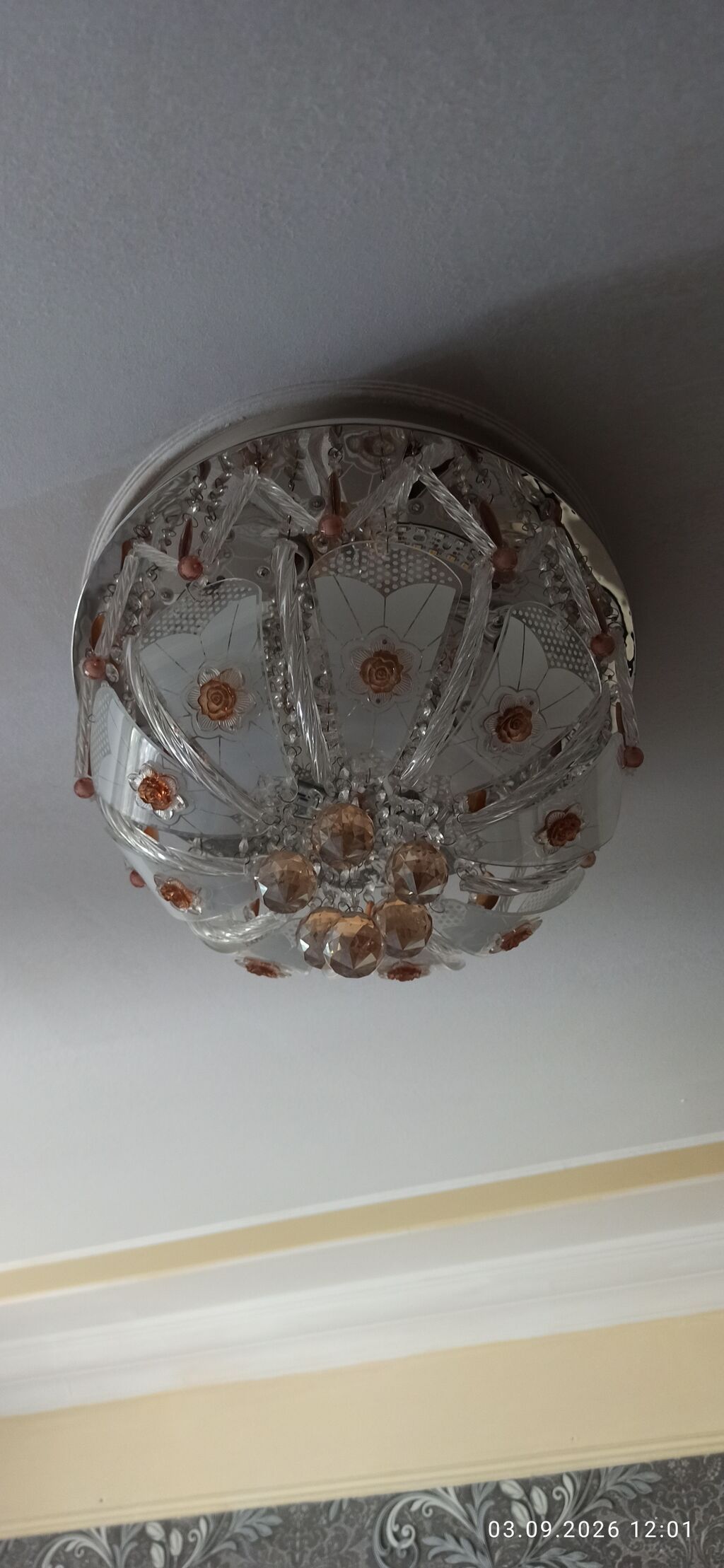 Led Çılçıraq, 4 və daha çox lampa, Metal — Tavan is?qlar? v? cilc?raqlar, Bakı (4)