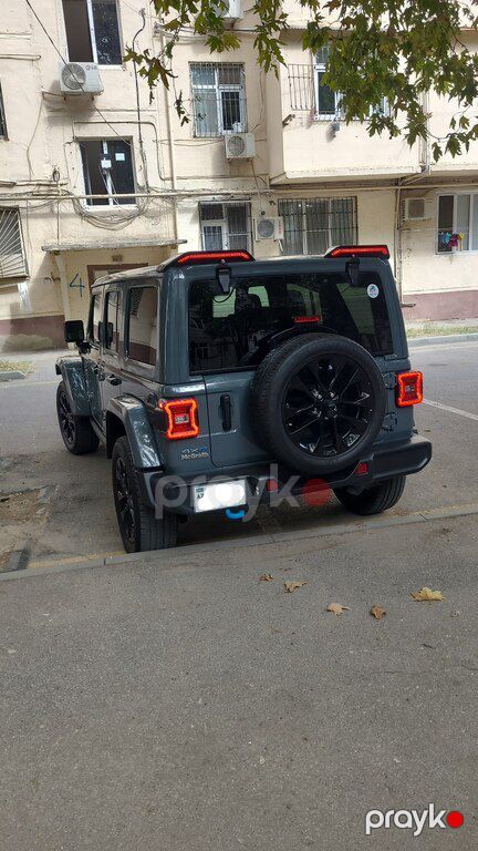 Jeep Wrangler, 2.0 L, 17.3 kWh, 2024 il, 17 500 km — Avtomobillər, Bakı (4)