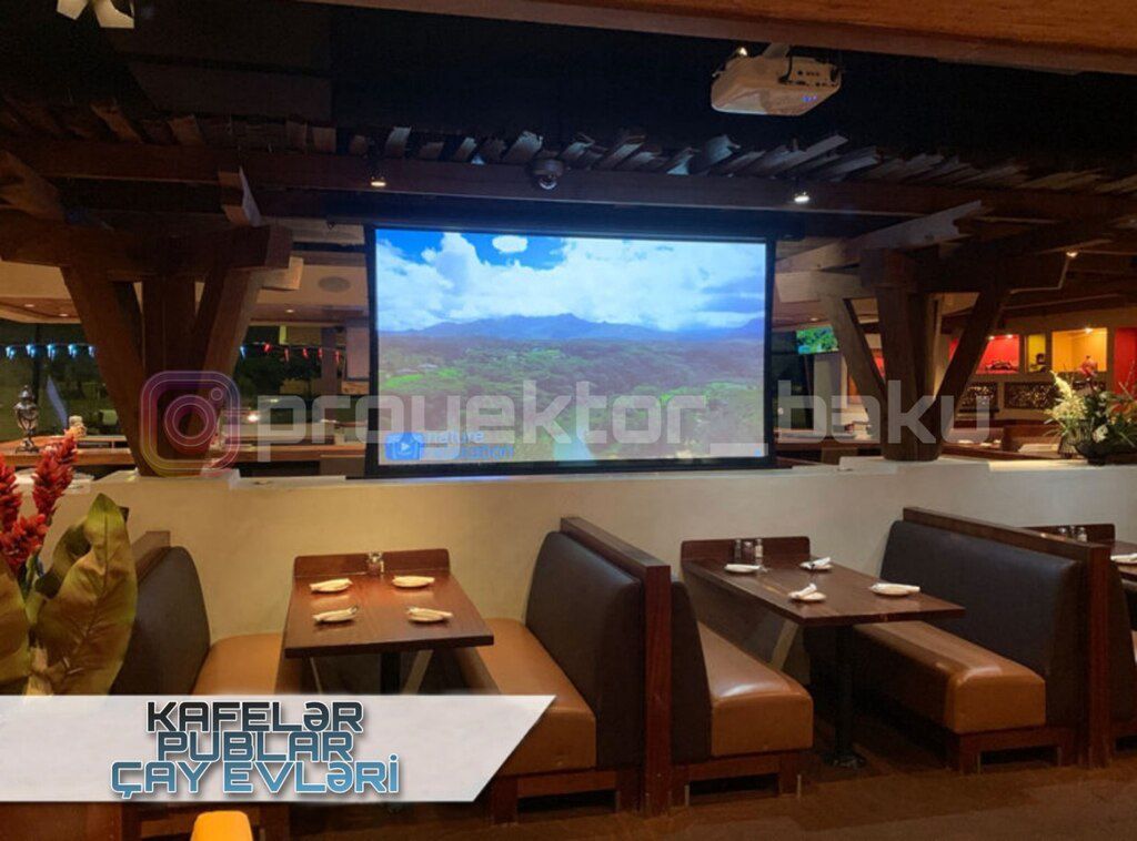 Proyektorlar "Cafe-Pub" — Səs texnikası, Bakı (7)