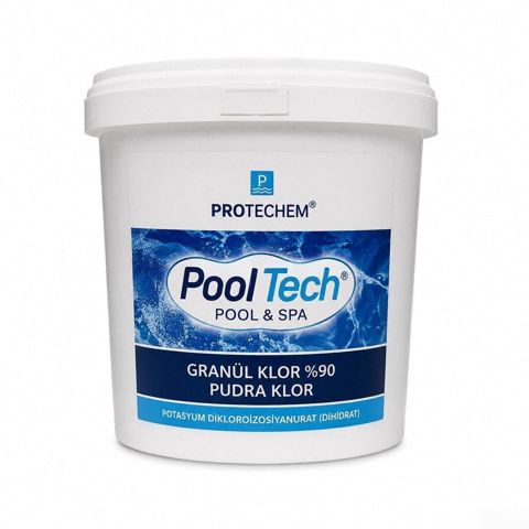 90% toz xlor 5 kq Pooltech Bütün kateqoriyalar Hobbi və asudə — Bakı
