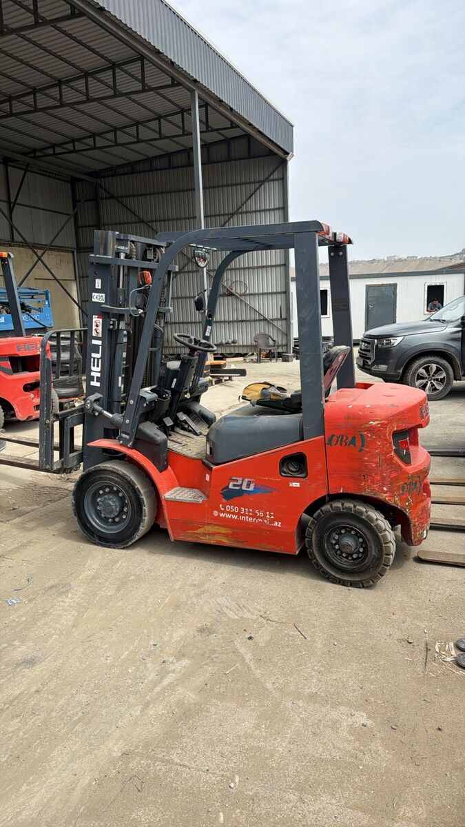 Cpcd20 dizel forklift 2 tonluq ,2023 il — İnşaat texnikası, Bakı (4)
