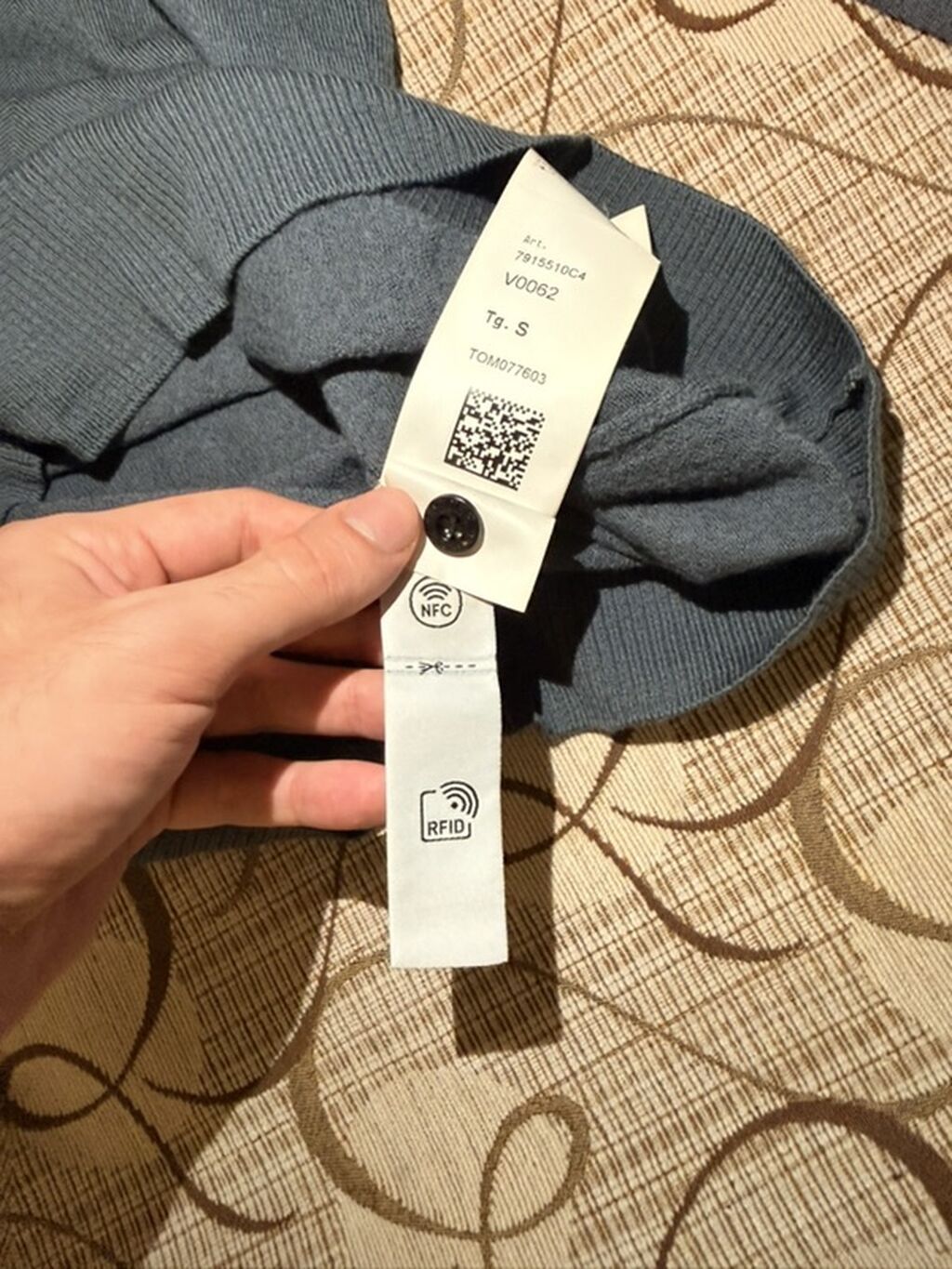 Sviter, Stone Island, S, rəng - Boz — Cempyer və sviter, Bakı (4)