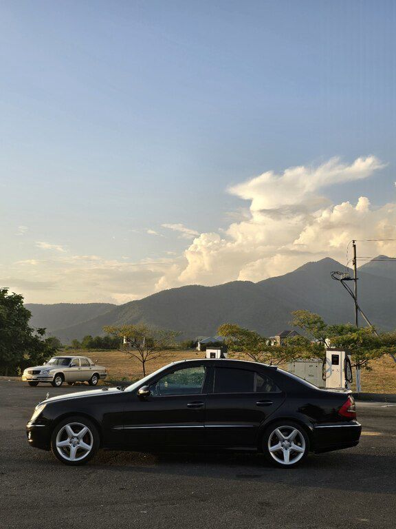 Mercedes E 320, 3.0 L, 2008 il, 350 000 km — Avtomobillər, Qax (7)
