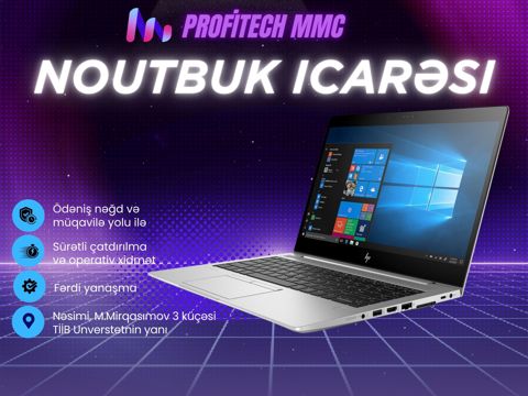 Noutbuk "HP" icarəsi — Bakı
