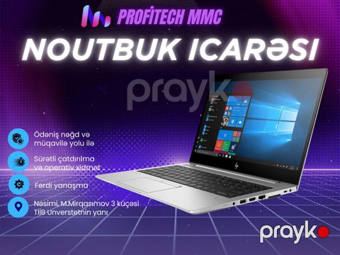Noutbuk "HP" icarəsi — Bakı