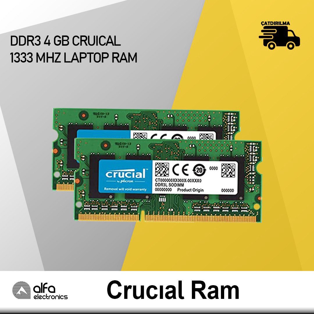 RAM-lar "Crucial" — Kompüterlər və noutbuklar, Bakı (3)