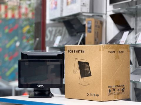 R-Keeper 2-li ekran Touch Screen 15.6 Pos System — Bakı
