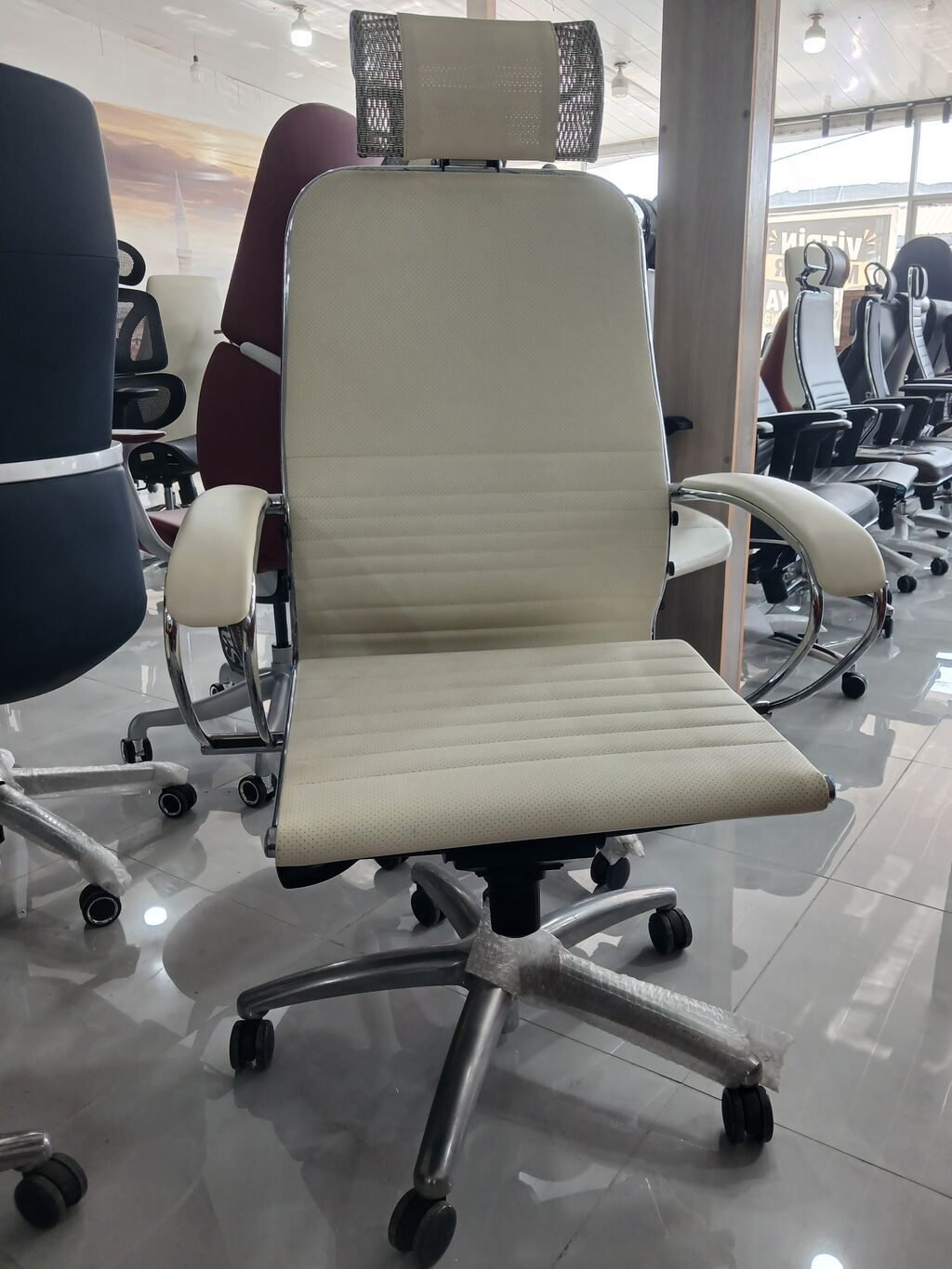 Rəhbər Kreslosu İşçi Kreslosu Uşaq Kreslosu Setka — Ofis mebeli, Xırdalan (6)