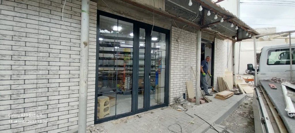 Alüminium qapı və pəncərə — Təmir və inşaat, Bakı (9)