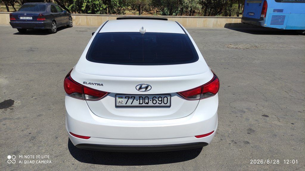 Hyundai Elantra, 1.8 L, 2016 il, 144 800 km — Avtomobillər, Bakı (7)
