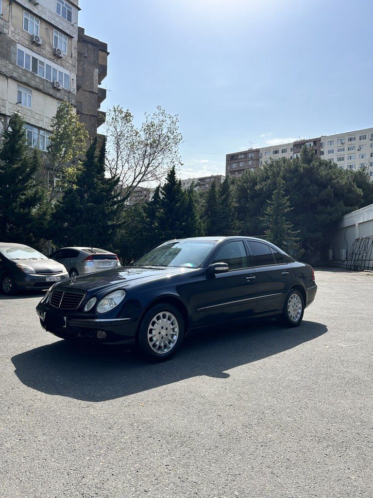 Mercedes E 270, 2.7 L, 2003 il, 320 000 km — Avtomobillər, Bakı (3)
