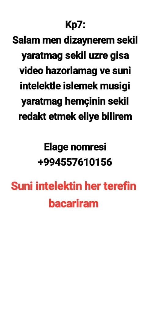 Xidmət: Dizayn, foto və video işlənməsi, AI ilə yaradıcılıq - Şəkil — Bakı