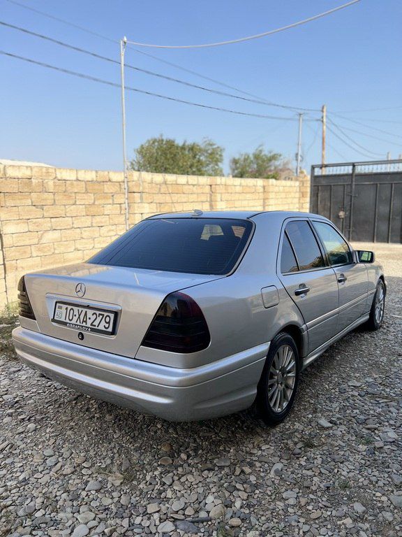 Mercedes C 200, 2.0 L, 1995 il, 465 000 km — Avtomobillər, Bakı (4)