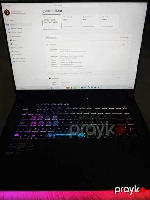 Oyun və yaradıcılıq üçün güclü noutbuk - Prosessor: Intel Core — Bakı