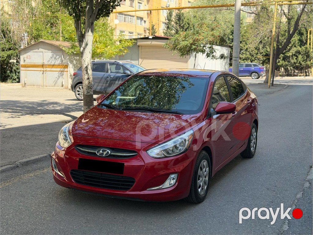 Hyundai Accent, 1.6 L, 2017 il, 136 000 km — Avtomobillər, Sumqayıt (3)