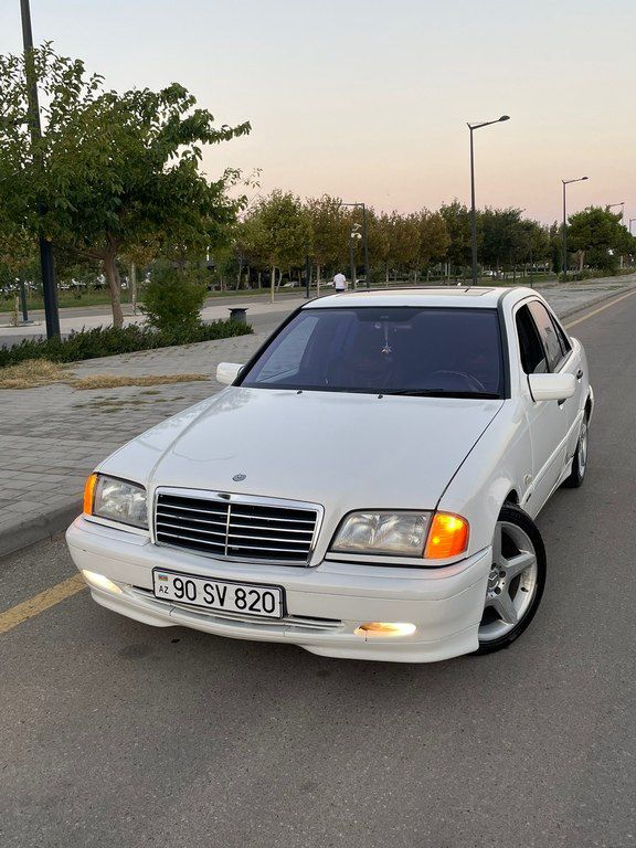 Mercedes C 230, 2.3 L, 1998 il, 330 000 km — Avtomobillər, Bakı (5)