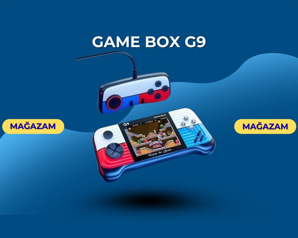 Game Box G9 — Oyunlar, konsollər və proqramlar, Bakı