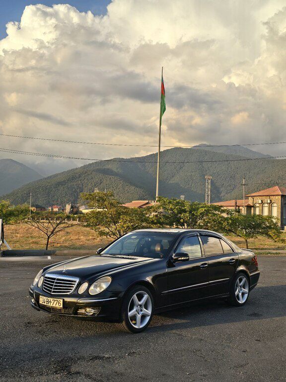 Mercedes E 320, 3.0 L, 2008 il, 350 000 km — Avtomobillər, Qax (8)