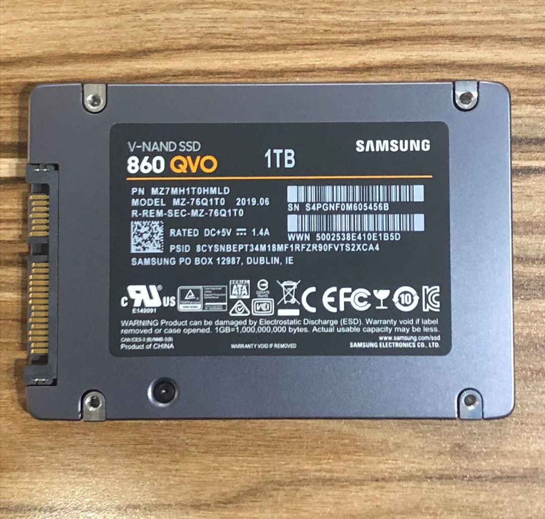 Samsung 860 QVO 1TB SSD sərt disk — Kompüterlər və noutbuklar, Bakı (3)