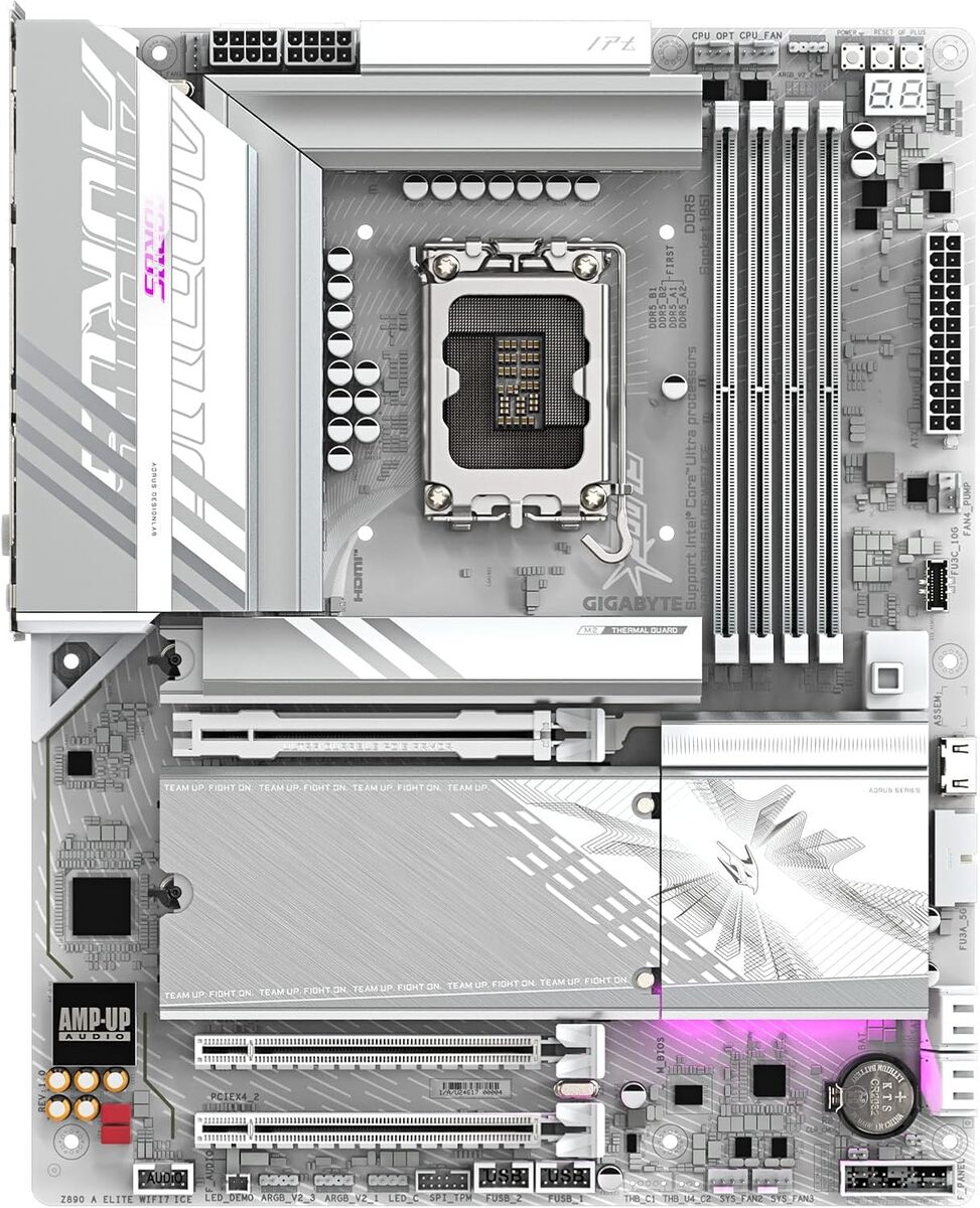 Gigabyte Z890 Aorus Elite ICE WiFi7 — Kompüterlər və noutbuklar, Bakı (4)