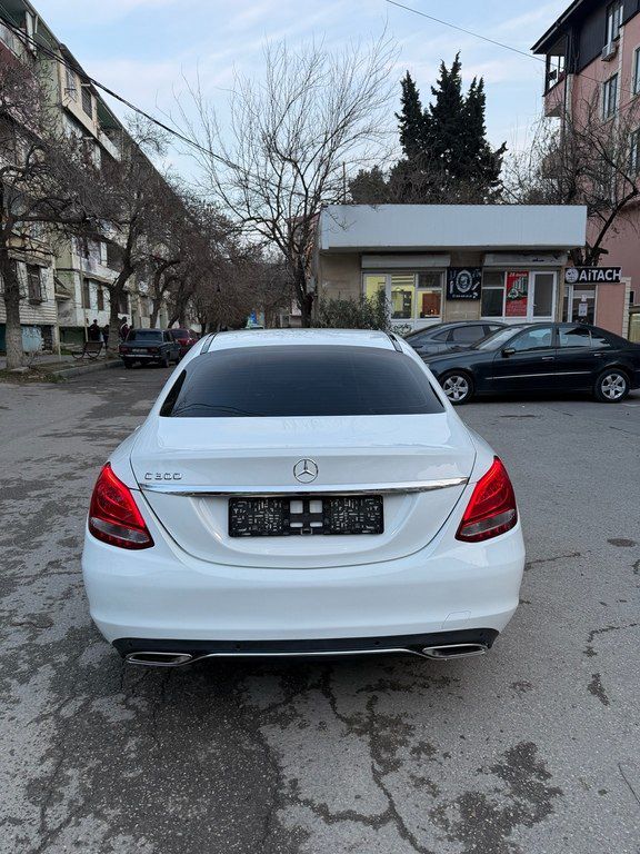 Mercedes C 300, 2.0 L, 2016 il, 129 500 km — Avtomobillər, Bakı (5)