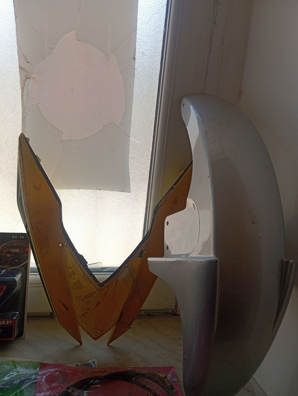 Moped/Skuterlər üçün ön palçıq qoruyucusu (qanad) - Material: möhkəm — Kuzov hissələri, Digah (3)
