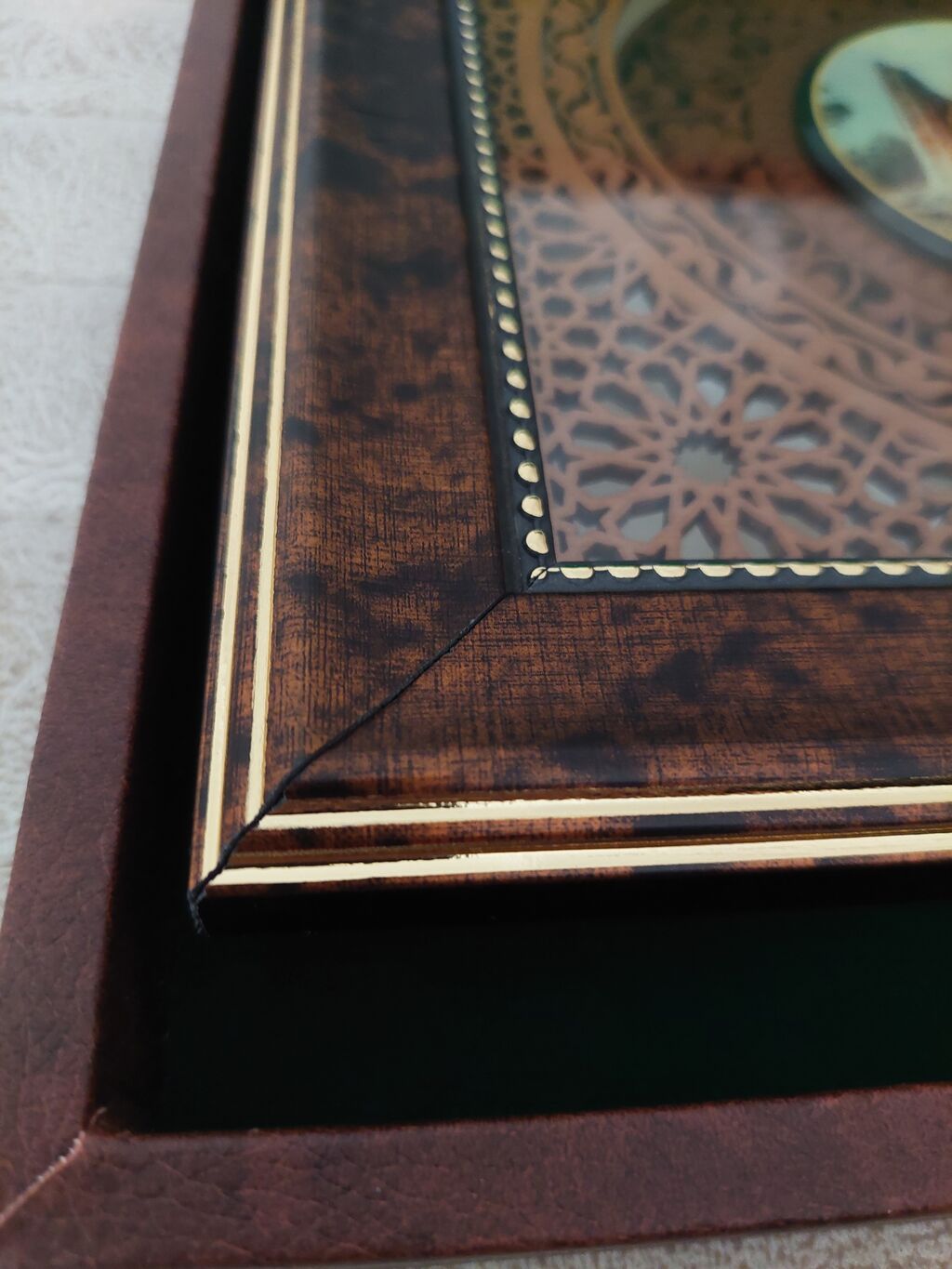 Taxta hədiyyə qutusunda bədii panel - Material: ağac əsaslı panel — Şəkillər, plakatlular və çərçivələr, Bakı (4)