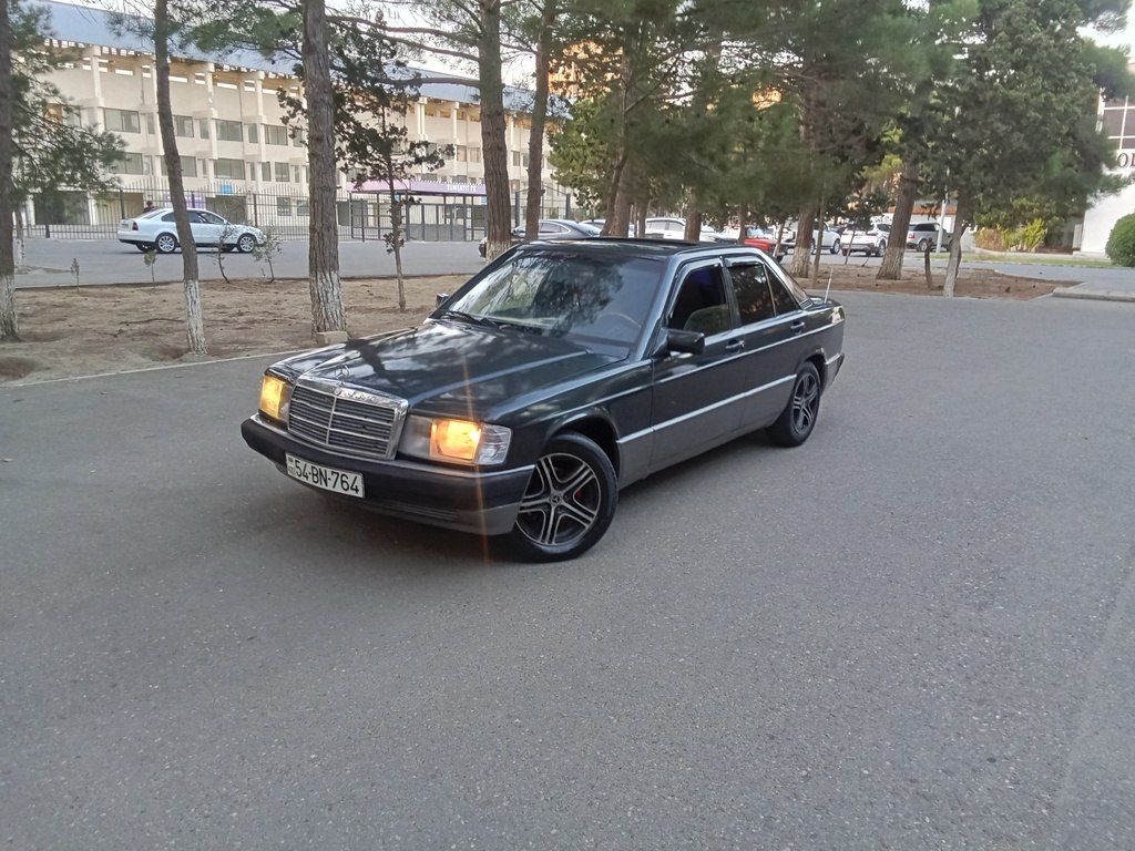 Mercedes 190, 1.8 L, 1990 il, 542 311 km — Avtomobillər, Sumqayıt (7)