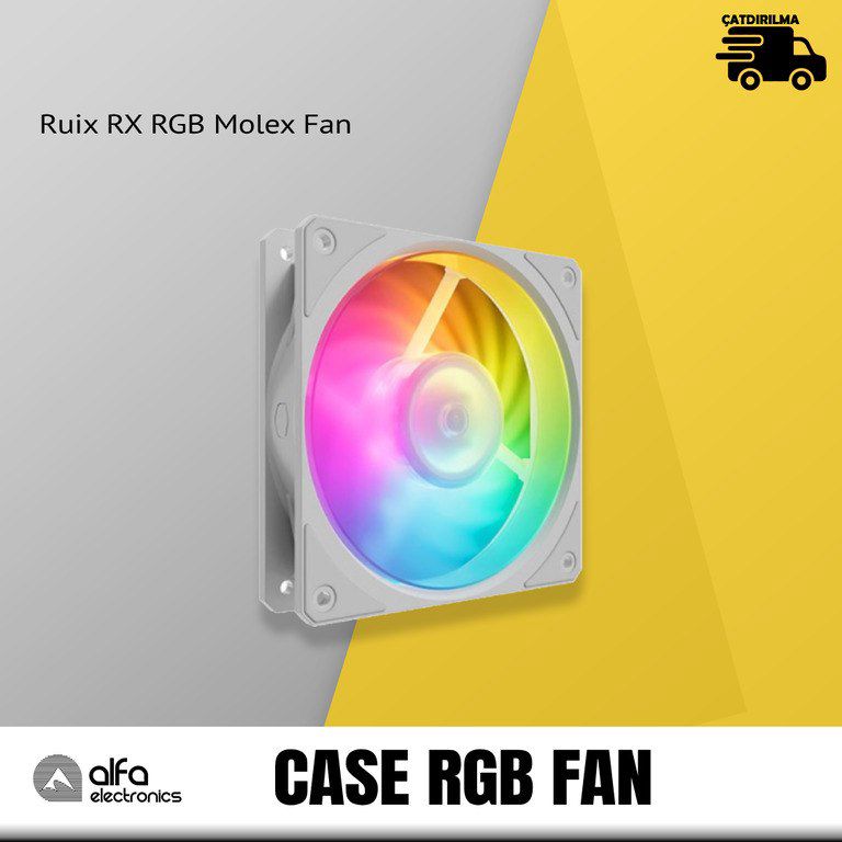 Ruix RX RGB Molex Fan — Kompüterlər və noutbuklar, Bakı (2)
