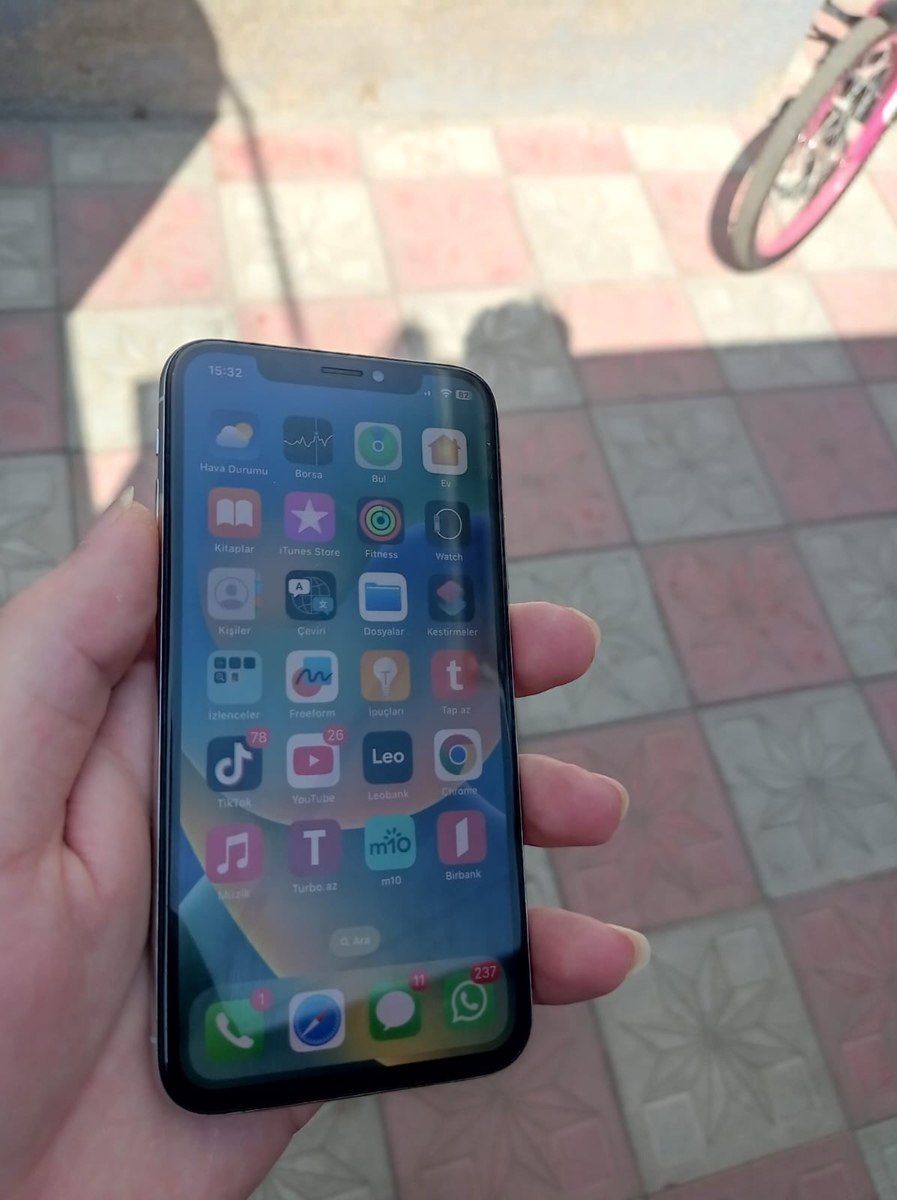 Apple iPhone X Space Gray 256GB/3GB — Smartfonlar, Bakı (7)