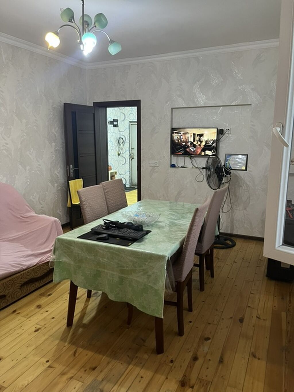 Ev yerlesir 2 sot yarimda 2 temirli otaq metbex genis kolidor hamam — Mənzil, Xırdalan (6)