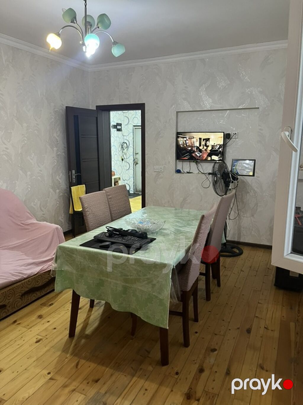 Ev yerlesir 2 sot yarimda 2 temirli otaq metbex genis kolidor hamam — Mənzil, Xırdalan (6)